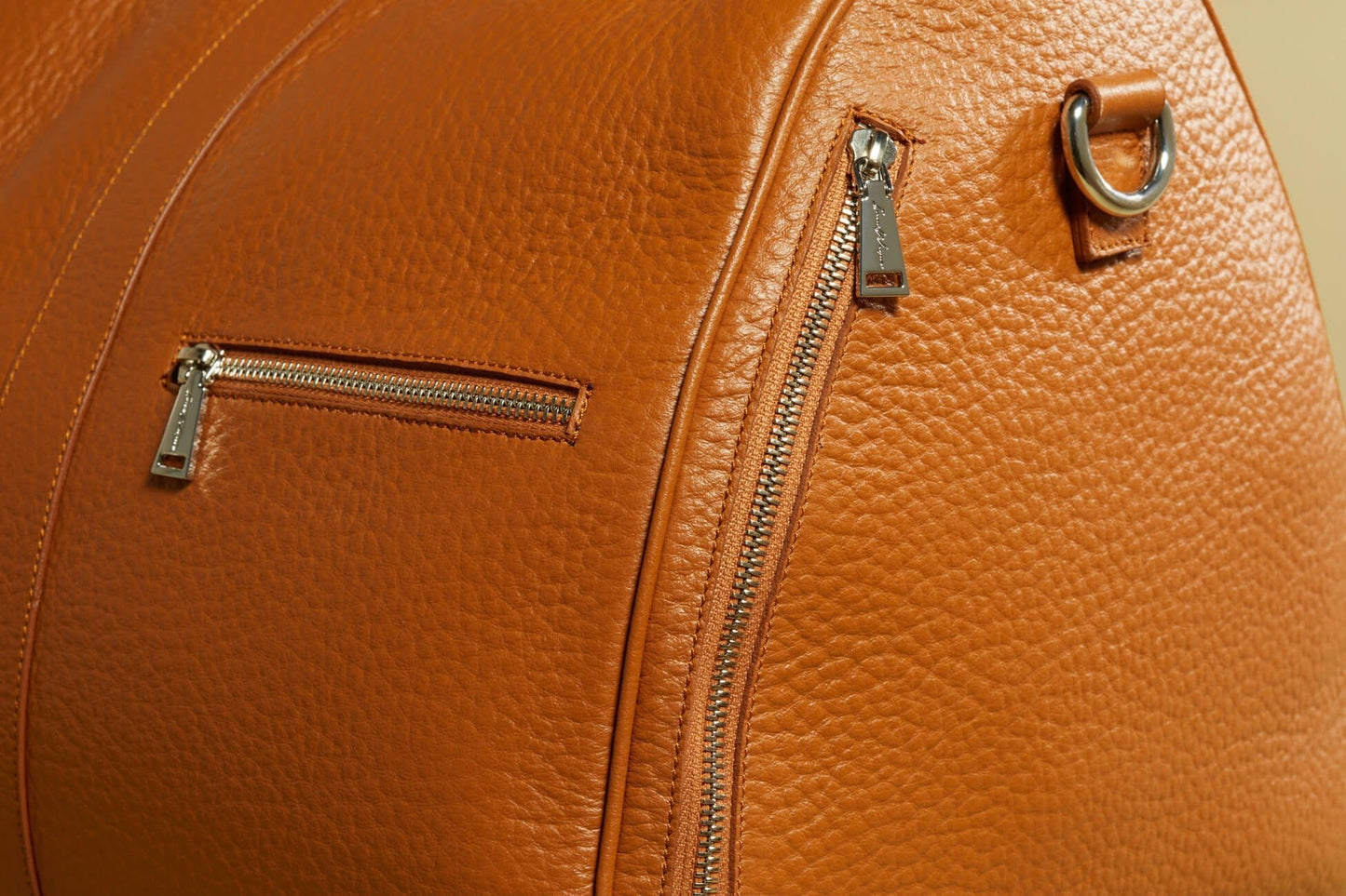 Large Duffle Bag - Tan