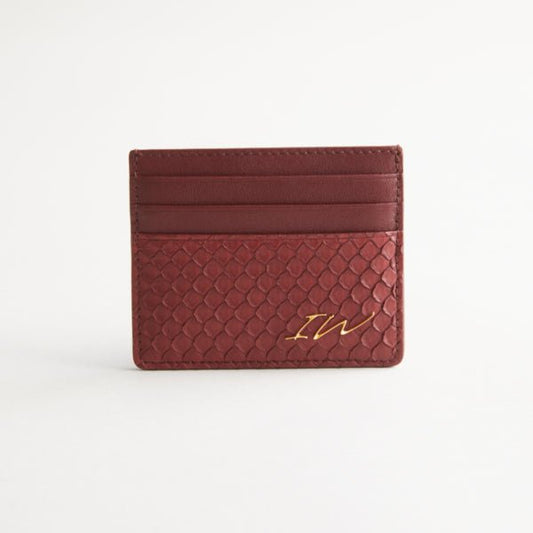 Oxblood Python – Gold - Ivan Wayne